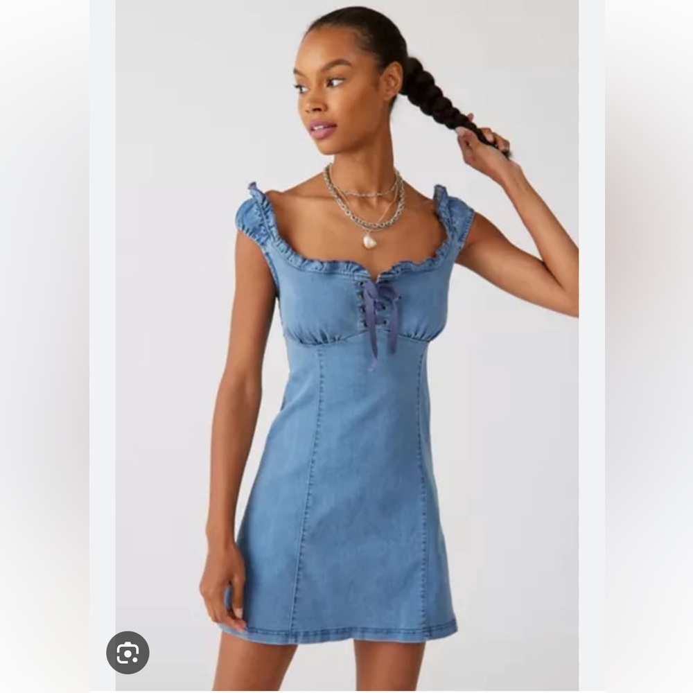 Urban a outfitters Nayda denim dress S $120